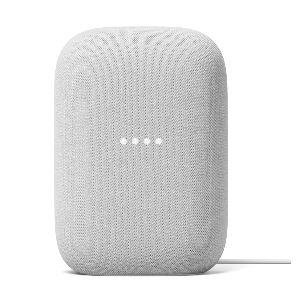 Google Nest Audio - Smart speaker - IEEE 802.11b/g/n/ac, Bluetooth - App-controlled - chalk