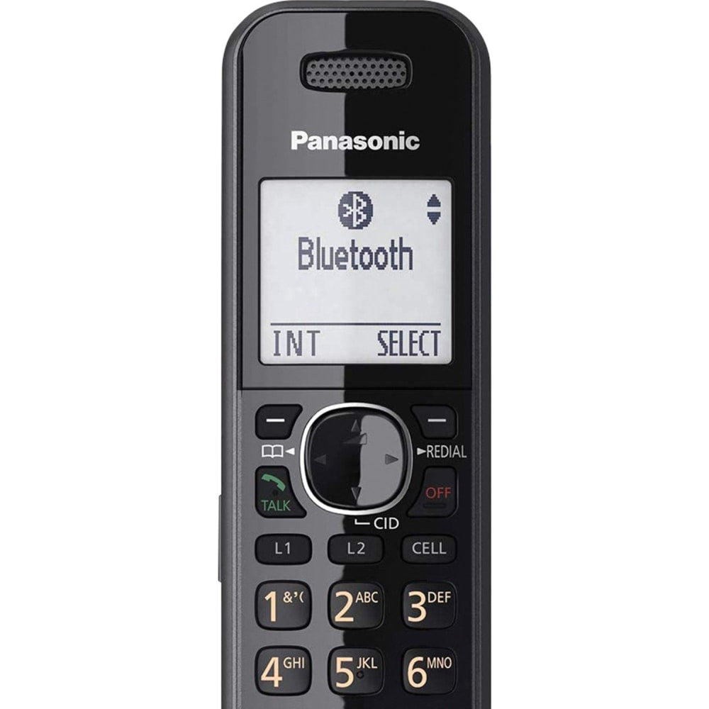 Panasonic KX-TGA950B DECT 6.0 Cordless Expansion Handset For Panasonic KX-TG9541B Expandable Phone Systems