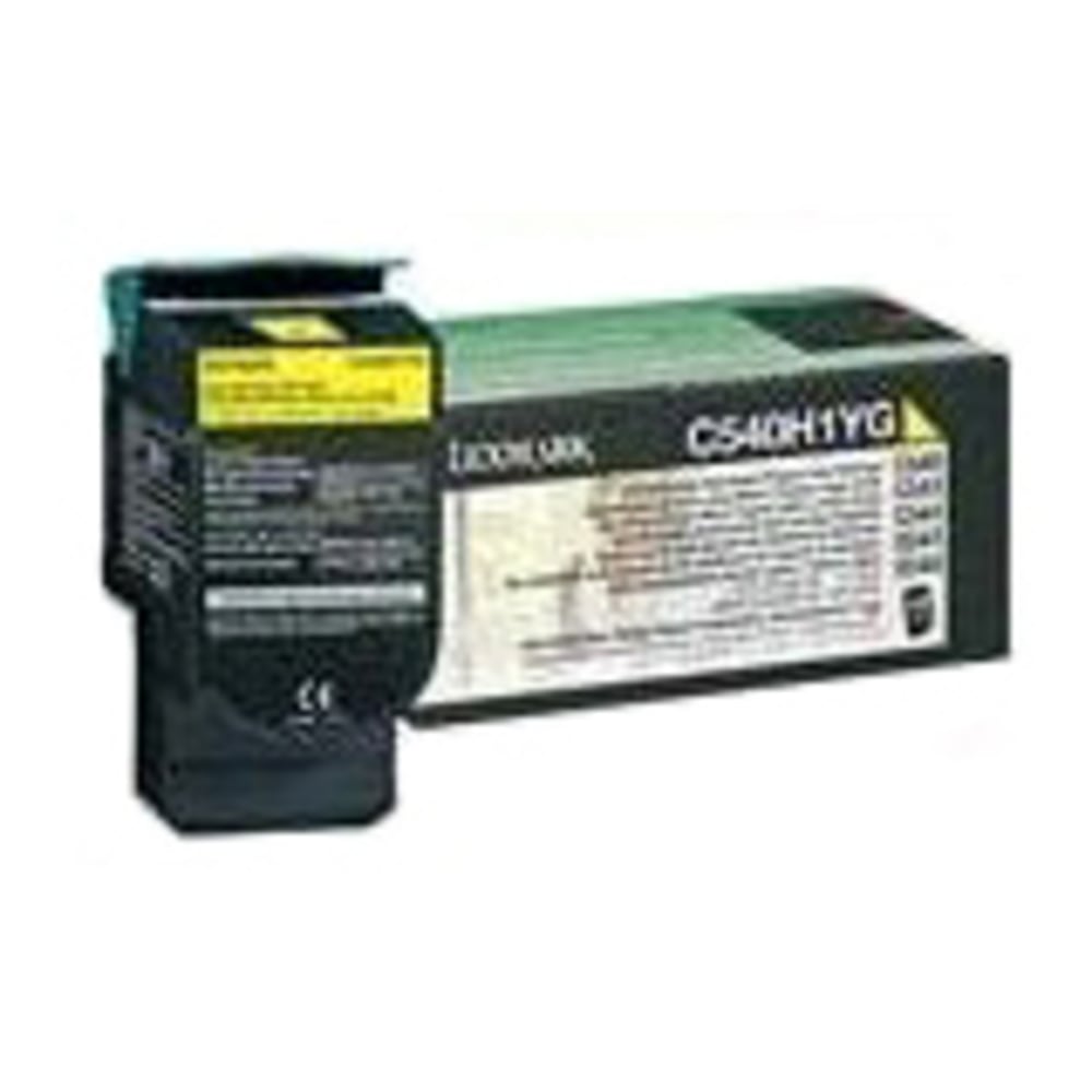 Lexmark C540H4YG Yellow High Yield Toner Cartridge