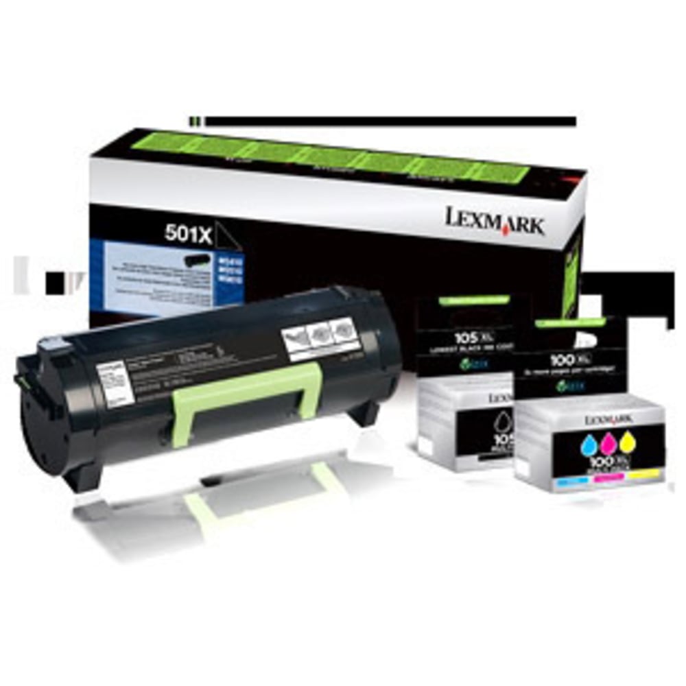 Lexmark Original Laser Toner Cartridge - Black Pack - 1000 Pages