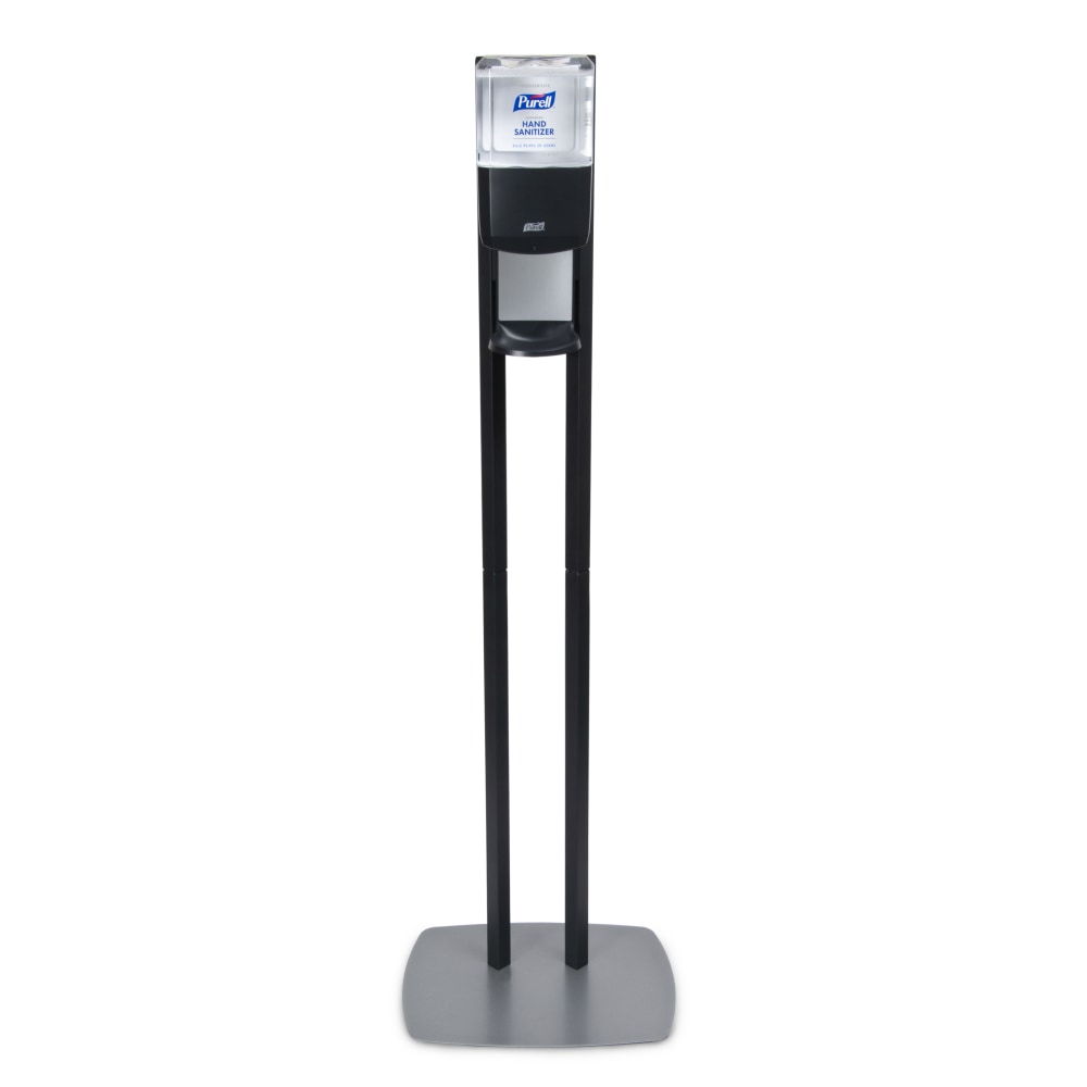 Purell ES6 Touch-Free Dispenser Floor Stand, For Hand Sanitizer, Graphite, 7216-DS