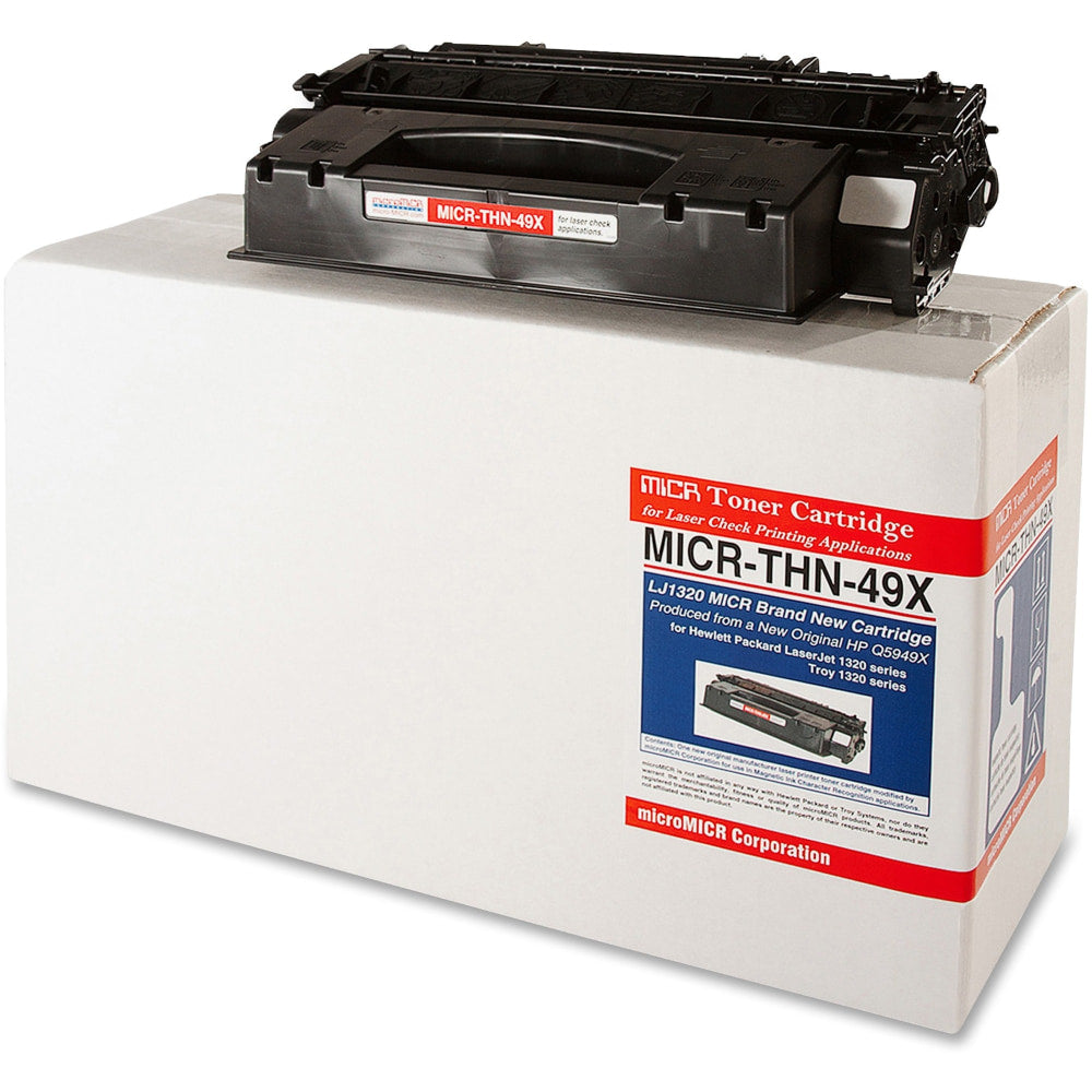 MicroMICR Remanufactured Black High Yield Toner Cartridge Replacement For HP 49X, Q5949X, THN-49X