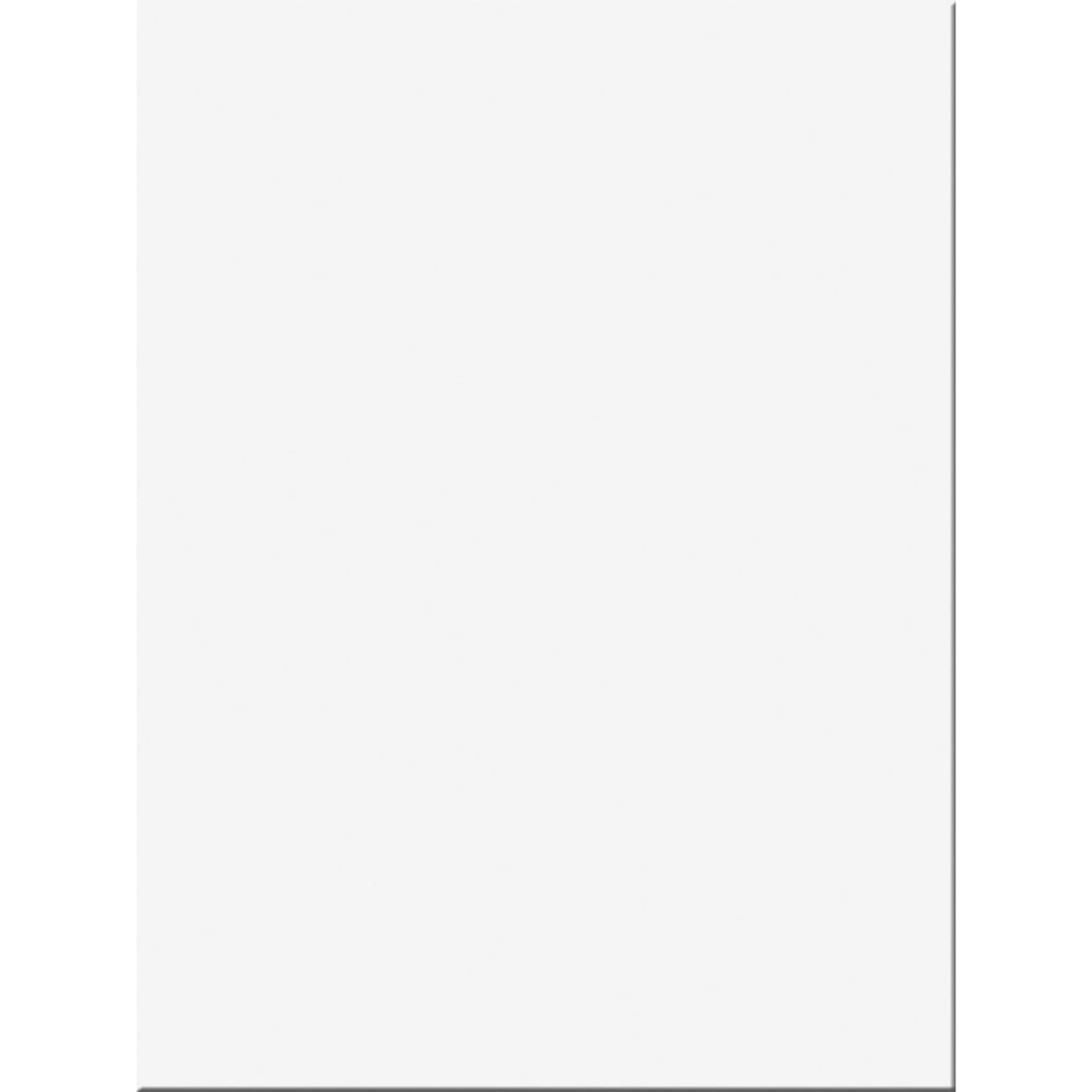 Riverside Groundwood Construction Paper, 100% Recycled, 18in x 24in, Bright White, Pack Of 50