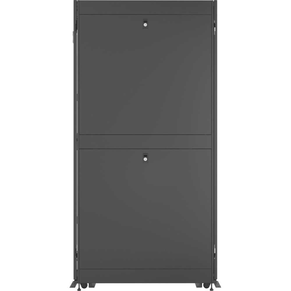 Vertiv VR Rack - 48U Server Rack Enclosure| 600x1100mm| 19-inch Cabinet| TAA Compliant - Dynamic/Rolling Weight Capacity - 2998.29 lb|Static/Stationary Weight Capacity| 2265mm (H), 600mm (W), 1100mm (D)