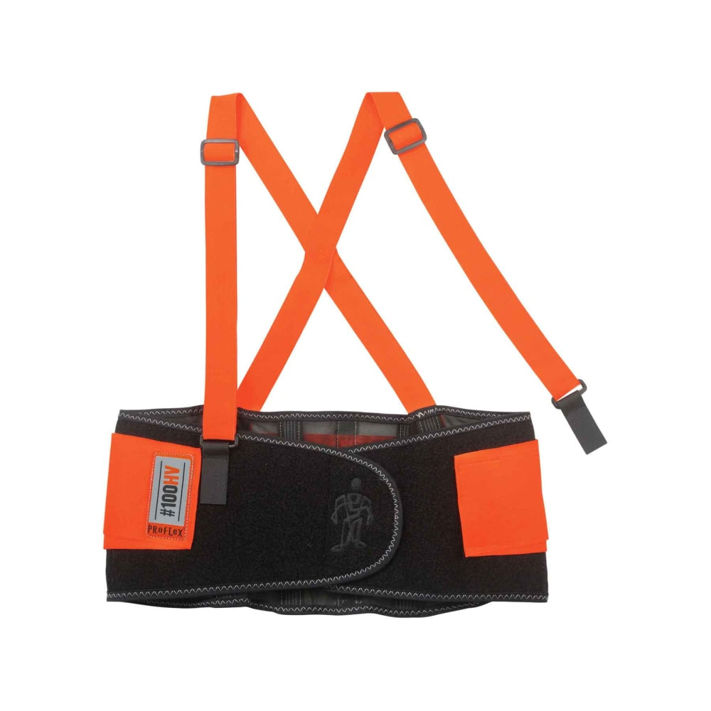 Ergodyne ProFlex 100HV Economy Back Support, Small, Orange