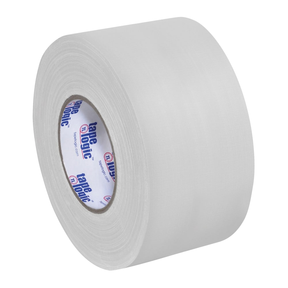 Tape Logic Gaffers Tape, 4in x 60 Yd., 11 Mil, White, Case Of 3 Rolls