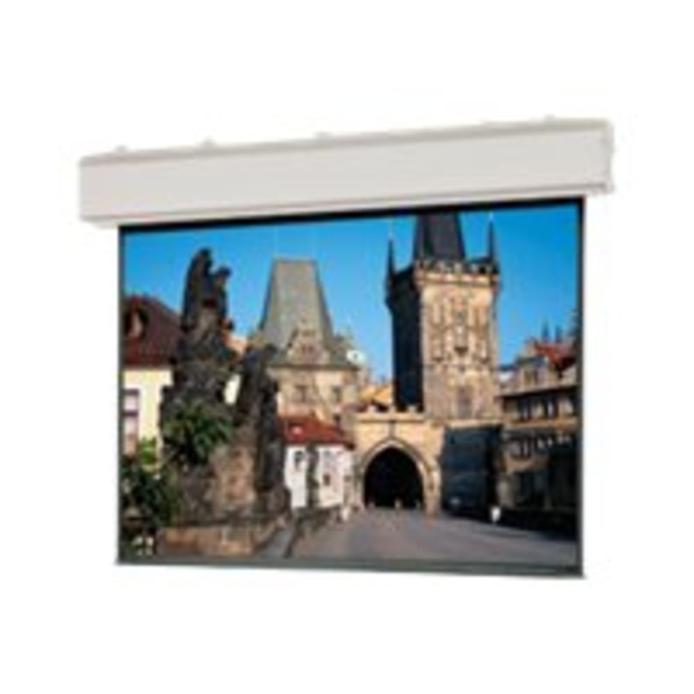 Da-Lite Large Advantage Deluxe Electrol HDTV Format - Projection screen - motorized - 120 V - 216in (216.1 in) - 1.78:1 - Matte White - white powder coat