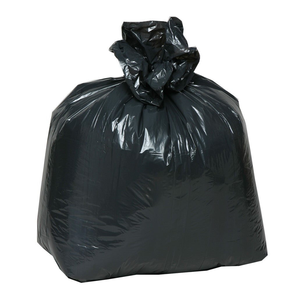 Webster EarthSense 0.65 mil Trash Bags, 16 gal, 24inH x 31inW, 75% Recycled, Black, 500 Bags