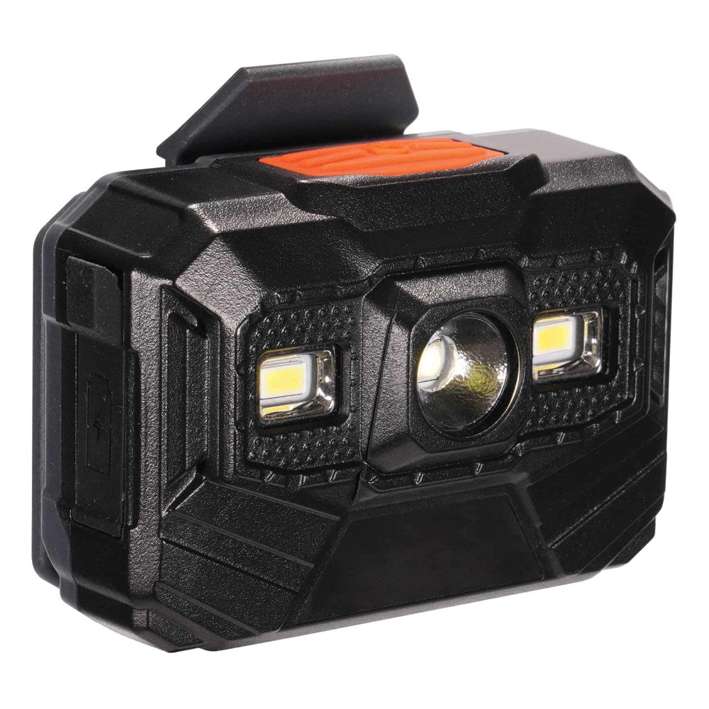 Ergodyne Skullerz 8987 Rechargable Hard Hat LED Light, Orange