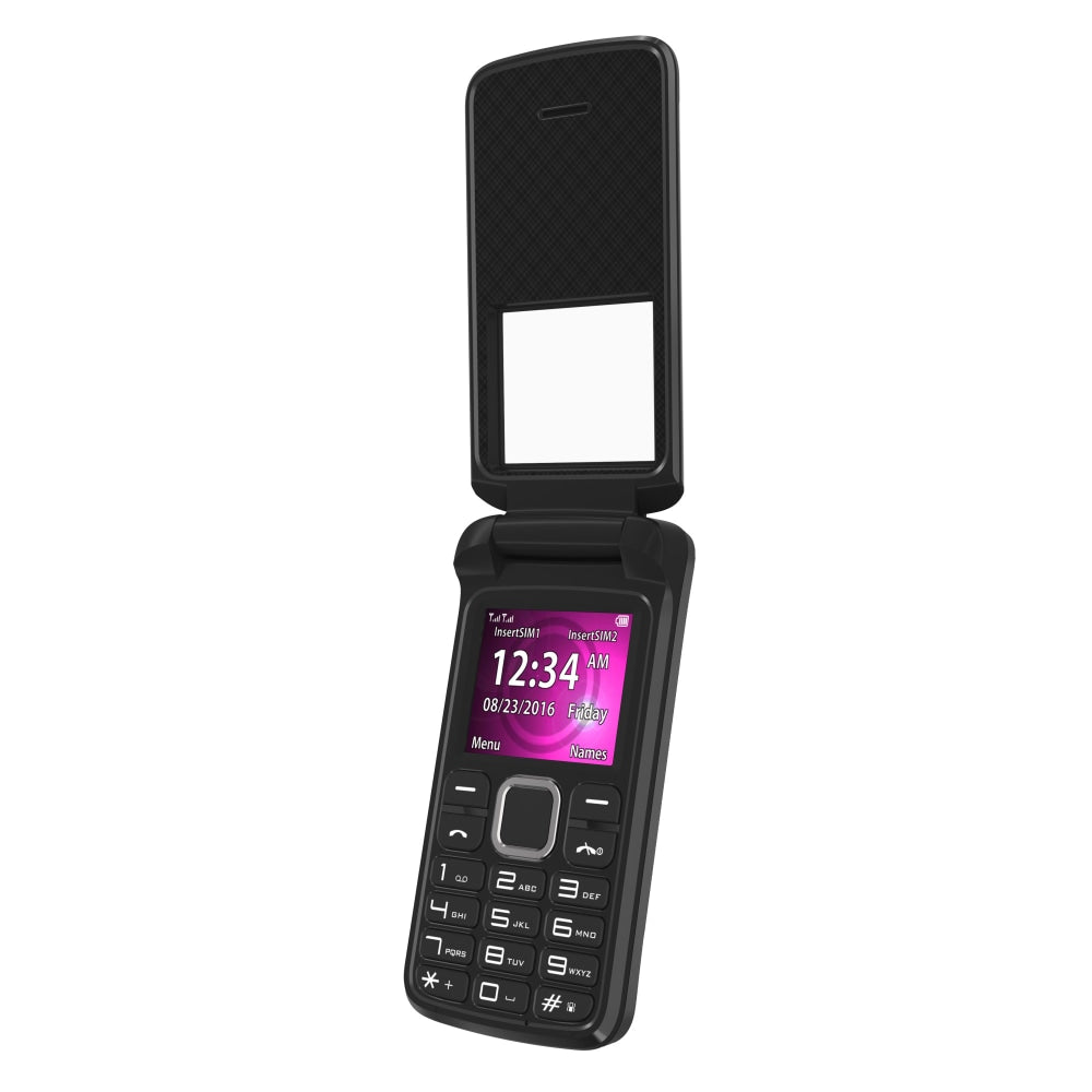 BLU Zoey Flex Z130 Cell Phone, Black