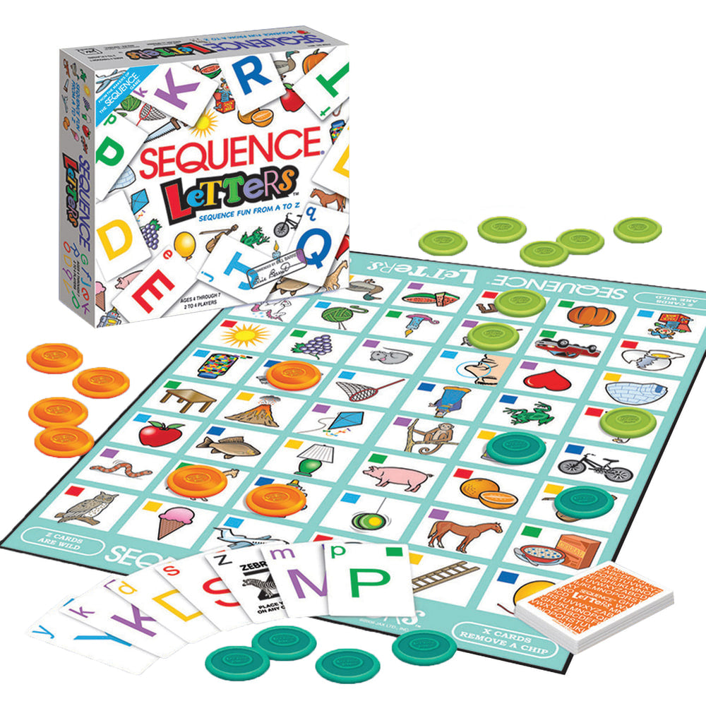 JAX Ltd. Sequence Letters Board Game, Grades PreK-2