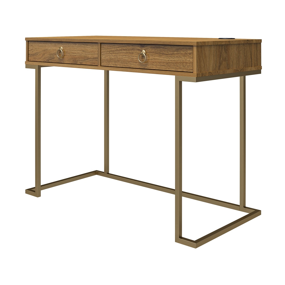 Ameriwood Home Serenity 42inW Computer Desk, Walnut