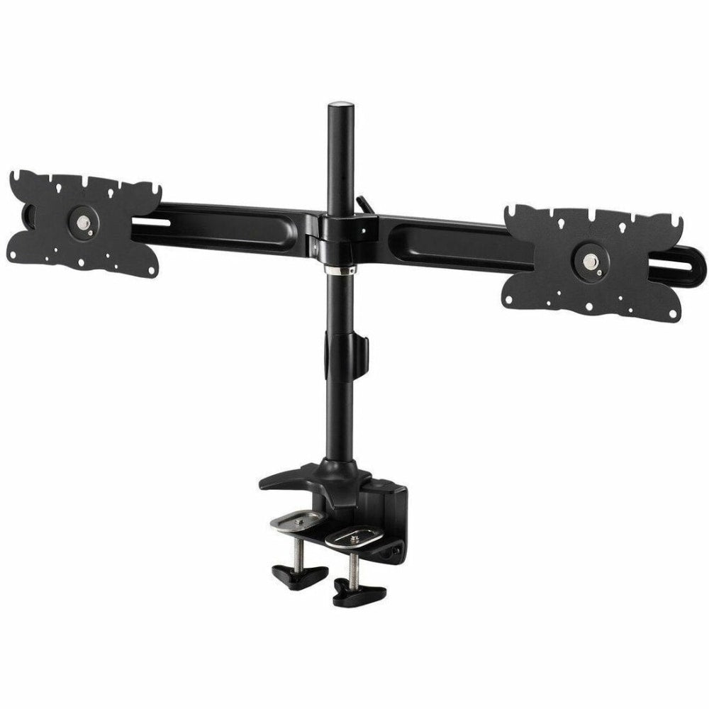 Amer AMR2C32 Clamp Mount for Monitor - Landscape/Portrait - TAA Compliant - Height Adjustable - 2 Display(s) Supported - 32in Screen Support - 27 lb Load Capacity - 75 x 75, 100 x 100, 200 x 200 - VESA Mount Compatible