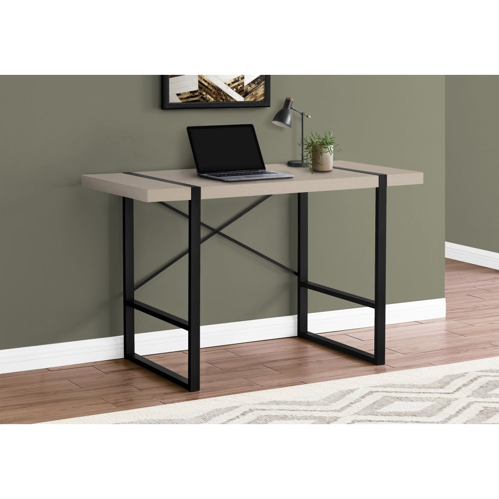 Monarch Specialties Randy 49inW Computer Desk, Taupe