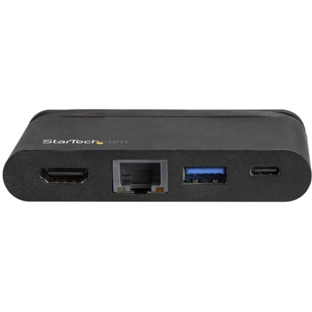 StarTech.com USB C Multiport Adapter with HDMI - 4K - Mac / Windows - 1xA + 1xC - 100W PD 3.0 (92W Laptop Charging - GbE - Wraparound Cable - USB C multiport adapter with HDMI turns your MacBook Pro or Windows USB-C laptop into a portable workstation U