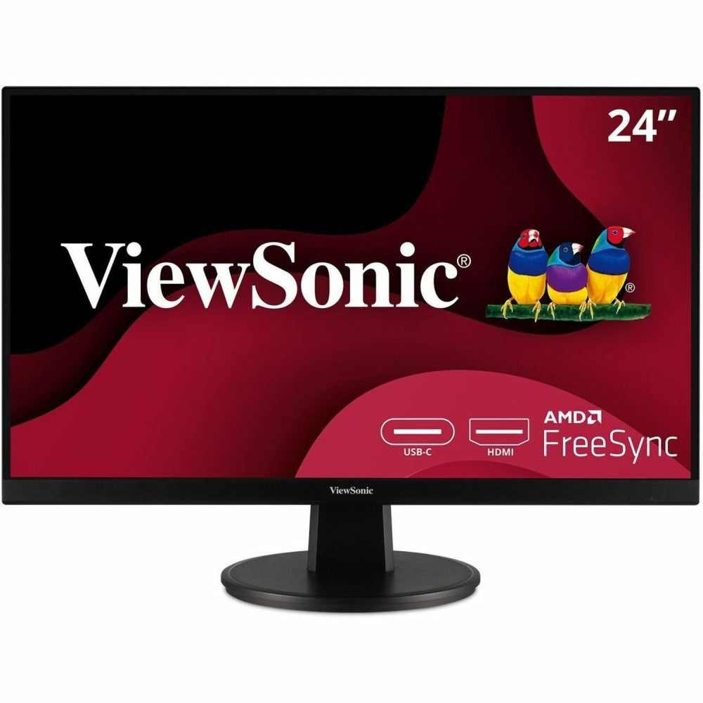 ViewSonic VA2447-MHU 24in Full HD 1080p USB-C Monitor