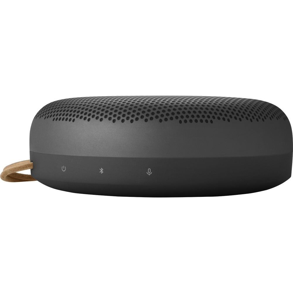 B&O Beosound A1 2nd Gen Portable Bluetooth Smart Speaker - Alexa Supported - Black Anthracite - 55 Hz to 20 kHz - 360 deg. Circle Sound - Battery Rechargeable