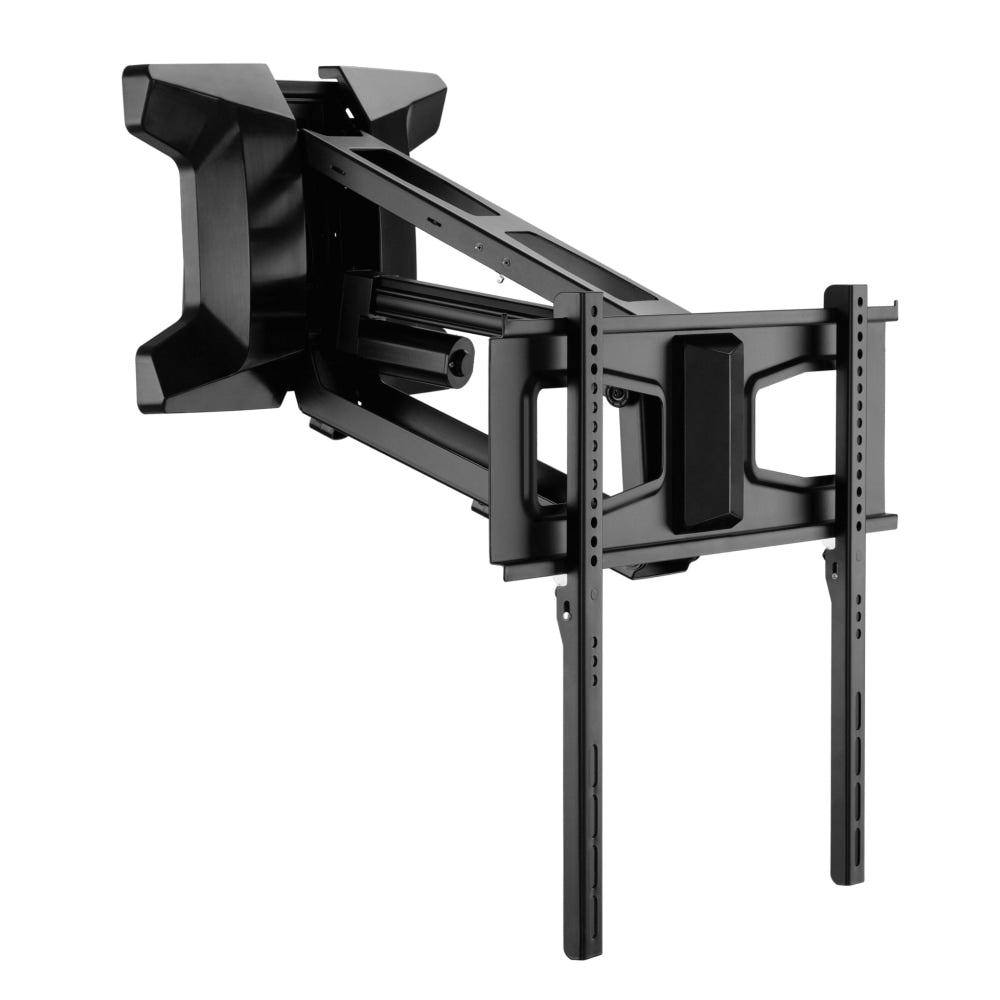 Mount-It! MI-386 Motorized Fireplace TV Wall Mount For Screens 30 To 70in, 71inH x 13inW x 18inD, Black