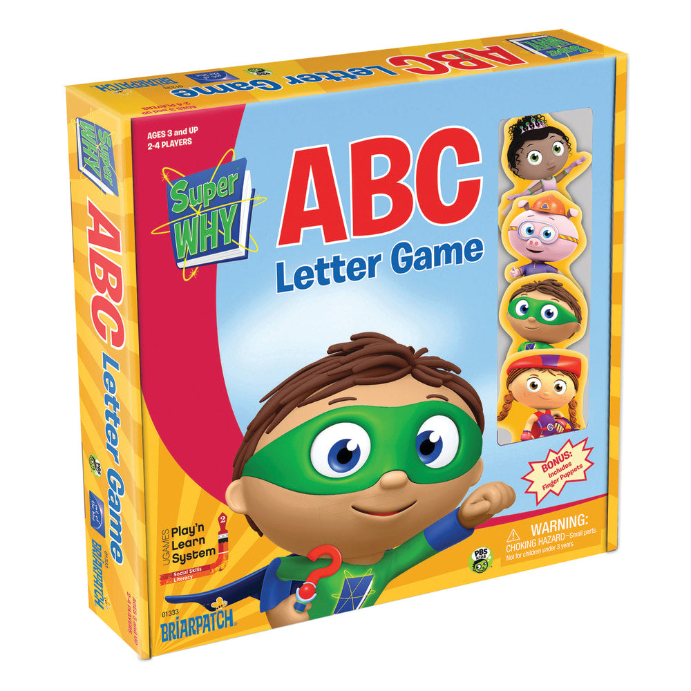 University Games Briarpatch Super WHY! ABC Letter Game, Grade K