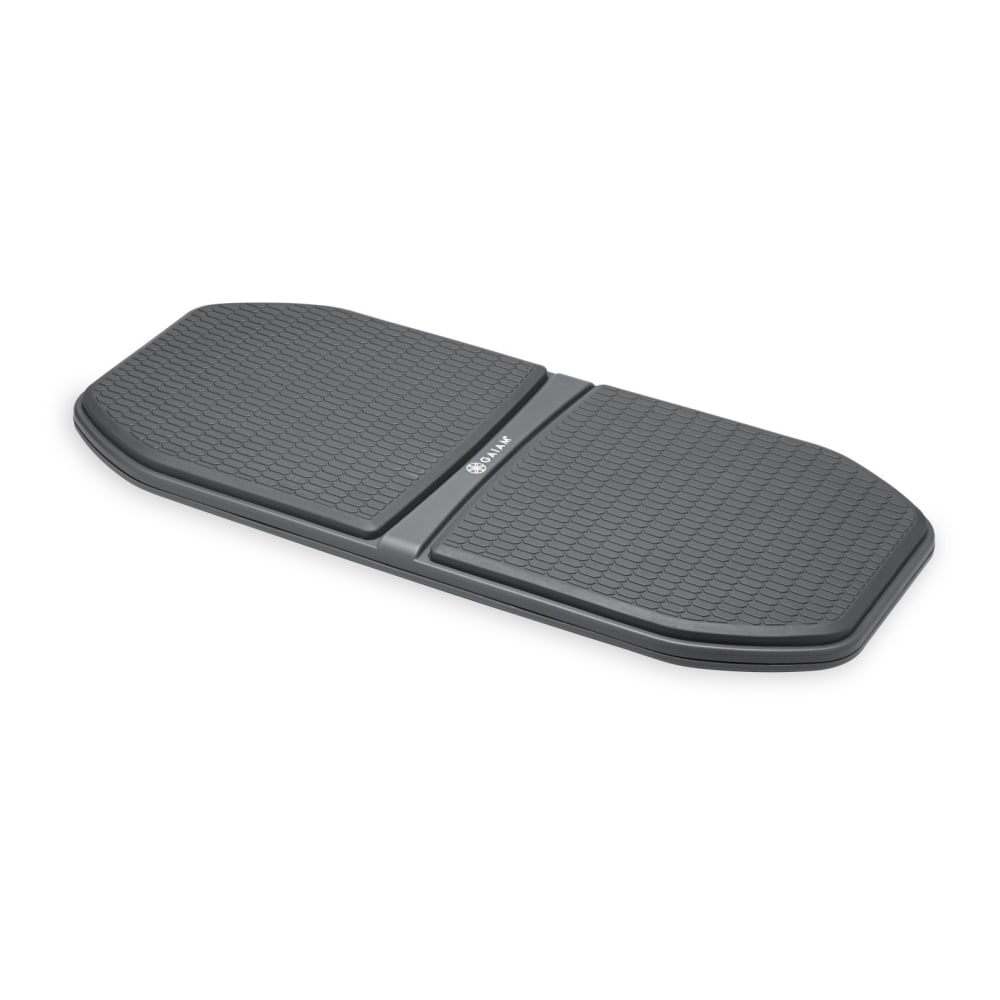 Gaiam Evolve Balance Board, 3 5/8inH x 12inW x 27inD, Gray