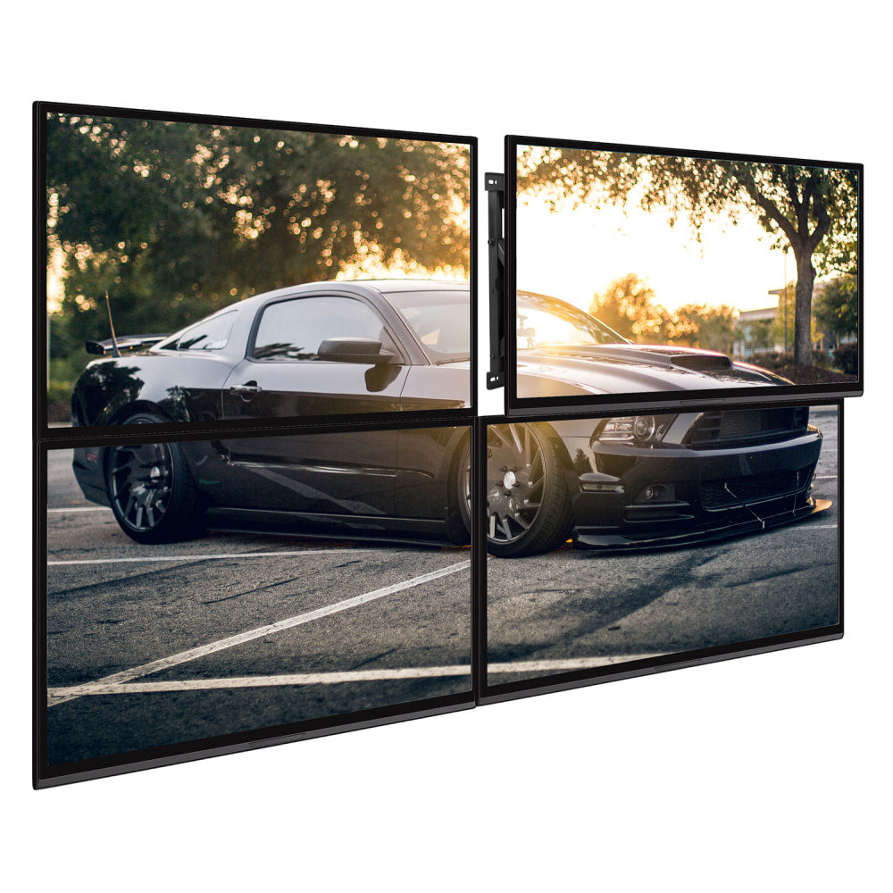 Mount-It! MI-367 Menu Board & Pop-Out Video Wall Mount, Black