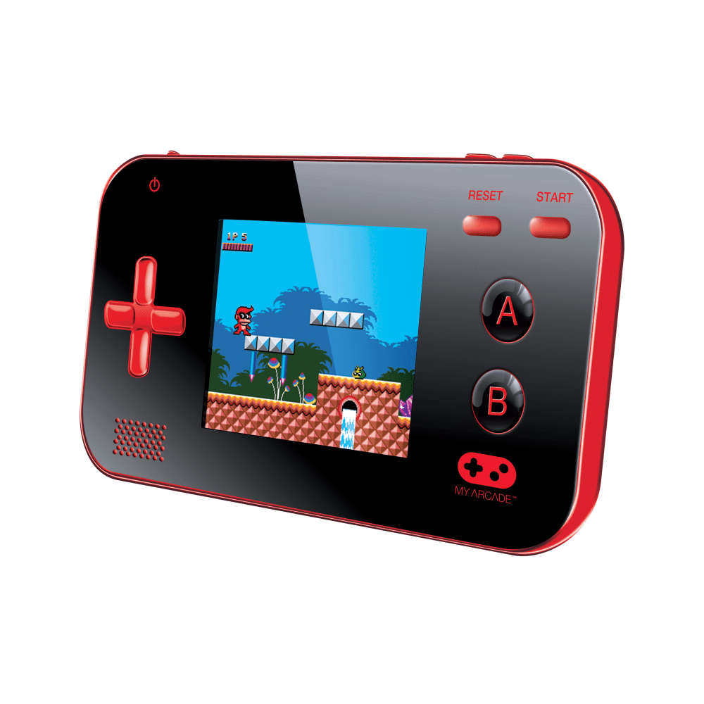 Dreamgear My Arcade Gamer V Portable Gaming System With 220 Games, Red/Black, DG-DGUN-2889