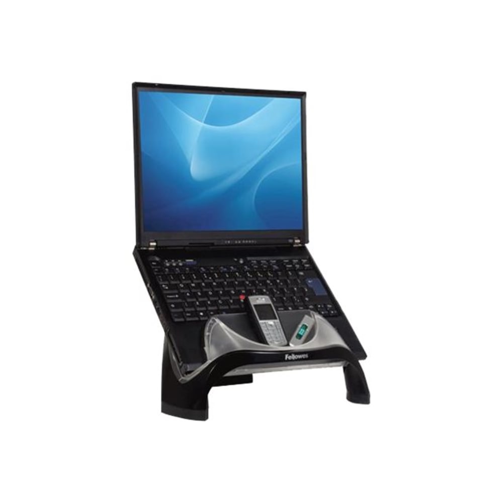 Fellowes Smart Suites Laptop Riser With USB Hub, Black