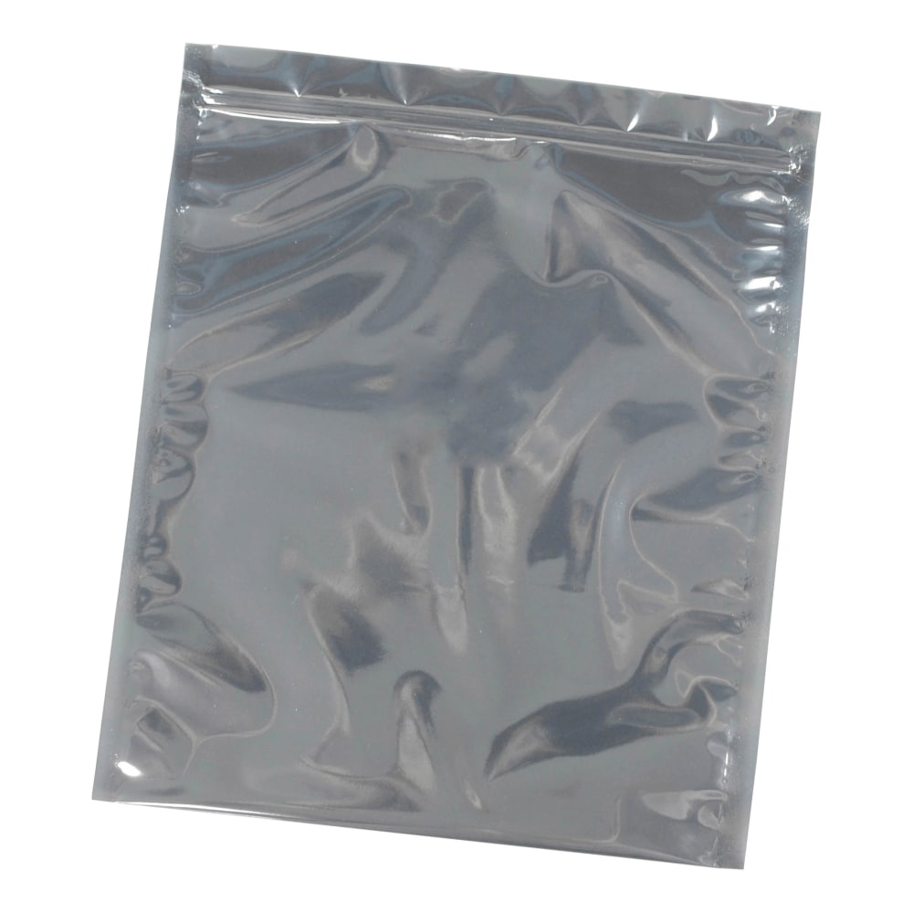 Partners Brand Reclosable Static Shielding Bags, 3in x 5in, Clear, Case Of 100 Bags