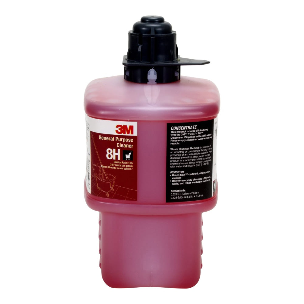 3M 8H Concentrated General Purpose Cleaner, 67.6 Oz Bottle