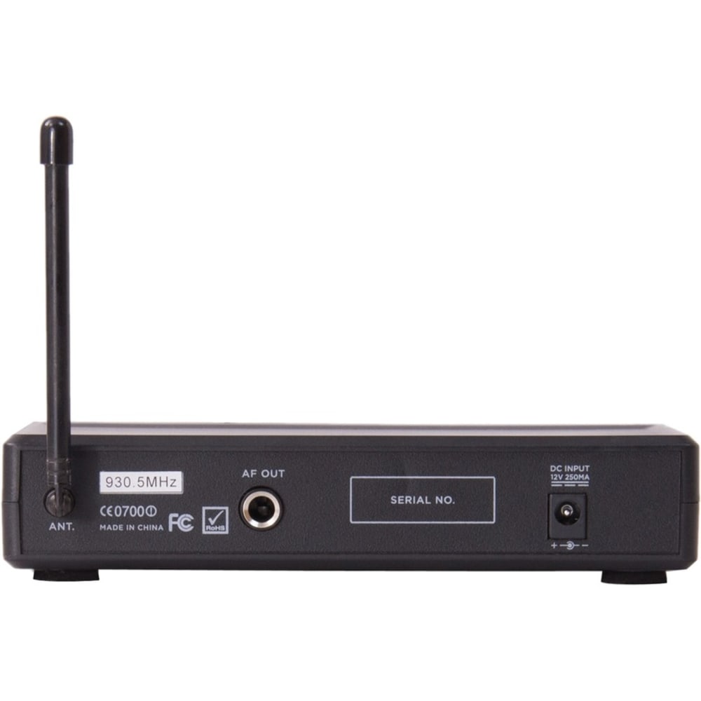 gemini UHF-01HL: Wireless Microphone System - 500 MHz to 950 MHz Operating Frequency517.60 MHz Frequency Response - 150 ft Operating Range