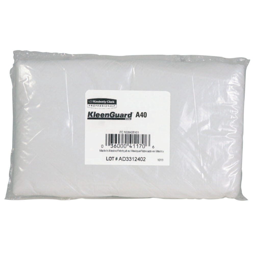 Kimberly-Clark KLEENGUARD A40 Liquid/Particle Sleeve Protectors, 18in, White, Pack Of 200