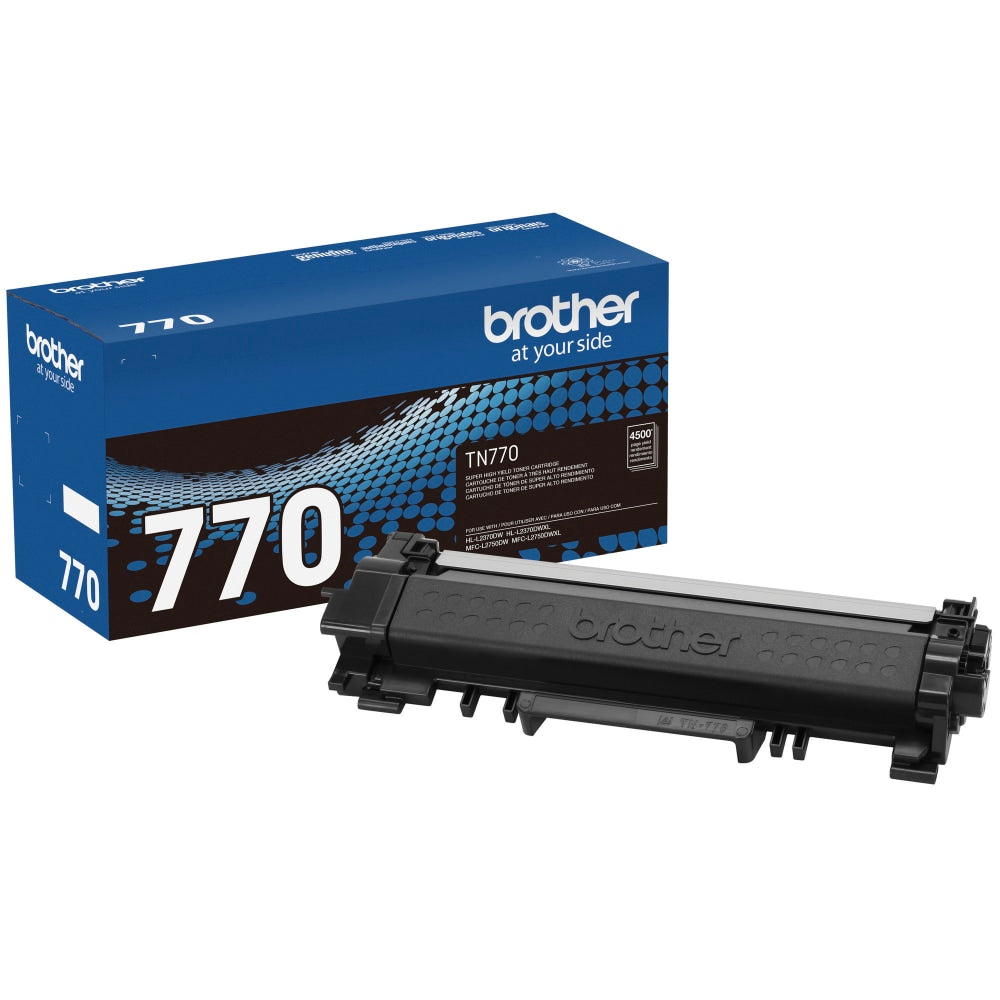 Brother TN-770 Black Extra-High Yield Toner Cartridge, TN-770BK