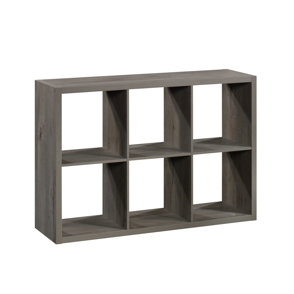 Sauder Select 44inH 6-Cube Storage Bookcase, Mystic Oak