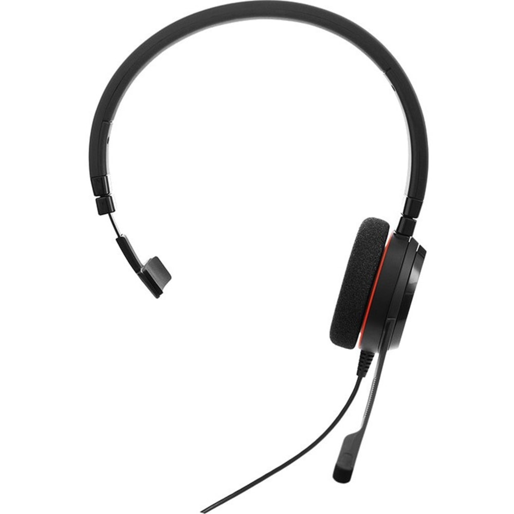 Jabra Evolve 20 Microsoft Lync Mono Wired Over-The-Head Headphones