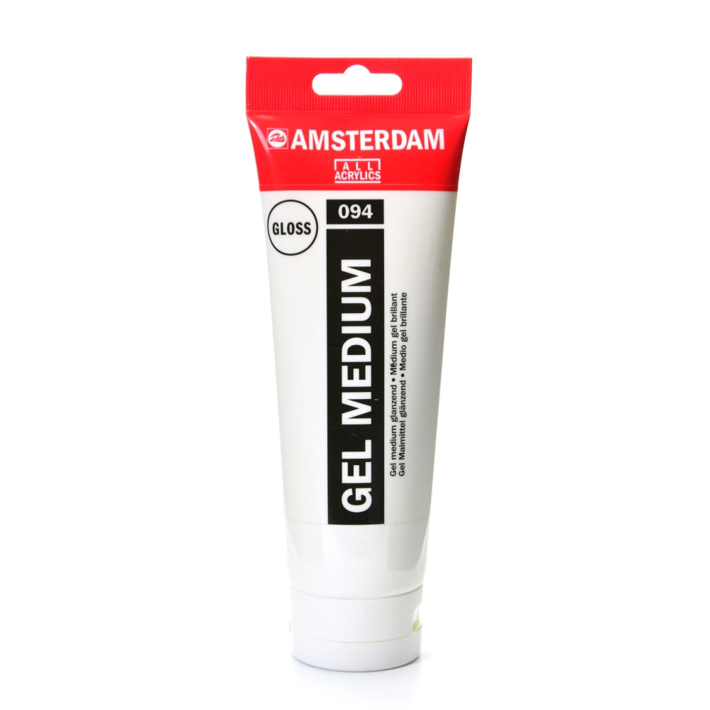 Amsterdam Acrylic Mediums, Gel, Glossy, 250 mL, Pack Of 2