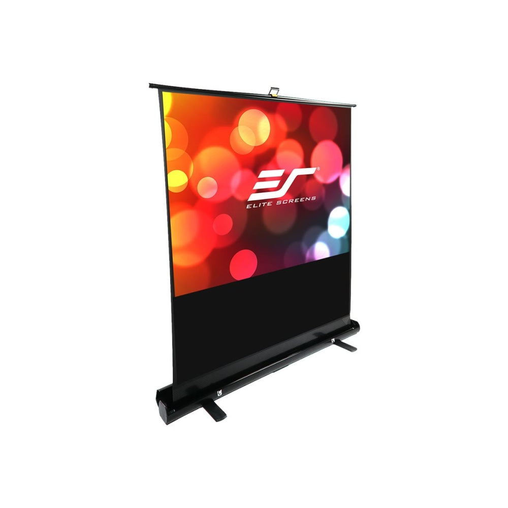 Elite ez-Cinema Plus F84XWV1 - Projection screen - 84in (83.9 in) - 4:3 - Matte White - black