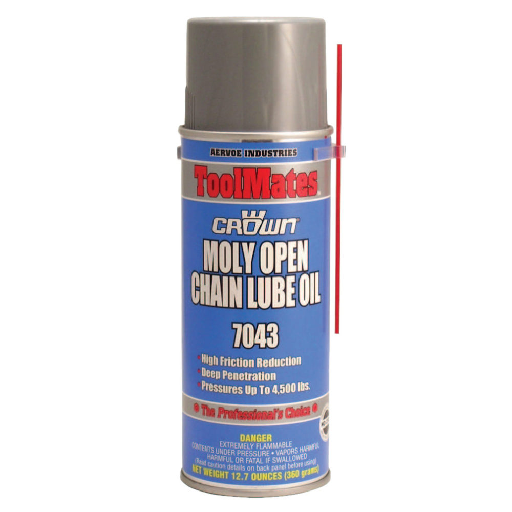 Moly/Oil Open Chain Lubes, 16 oz Aerosol Can