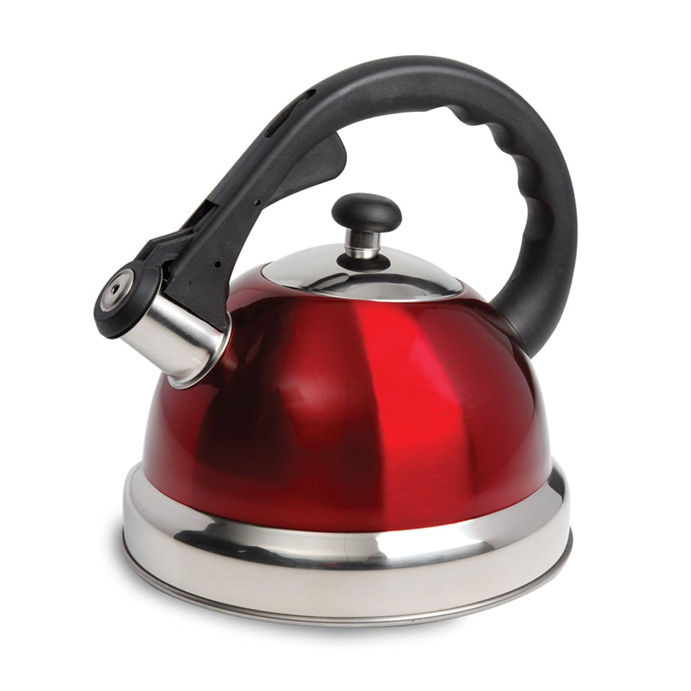 Mr. Coffee 1.7-Quart Tea Kettle, Claredale, Red