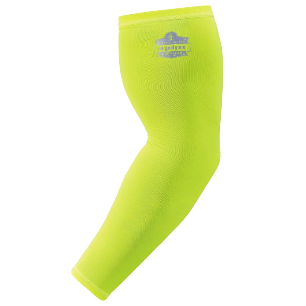 Ergodyne Chill-Its 6690 Cooling Arm Sleeve, Large, Lime