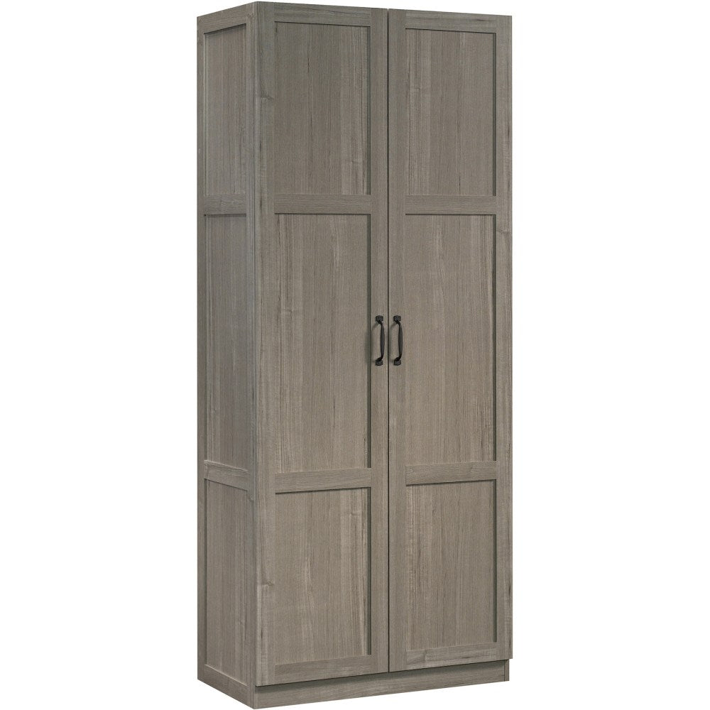 Sauder Select Storage Cabinet, 71-1/2inH x 29-5/8inW x 16inD, Silver Sycamore