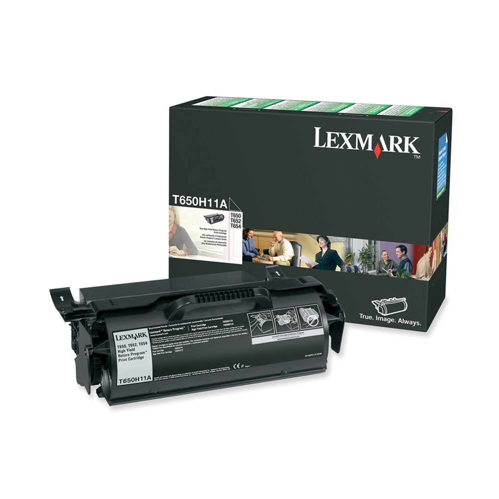 Lexmark T650H11A Black High Yield Toner Cartridge