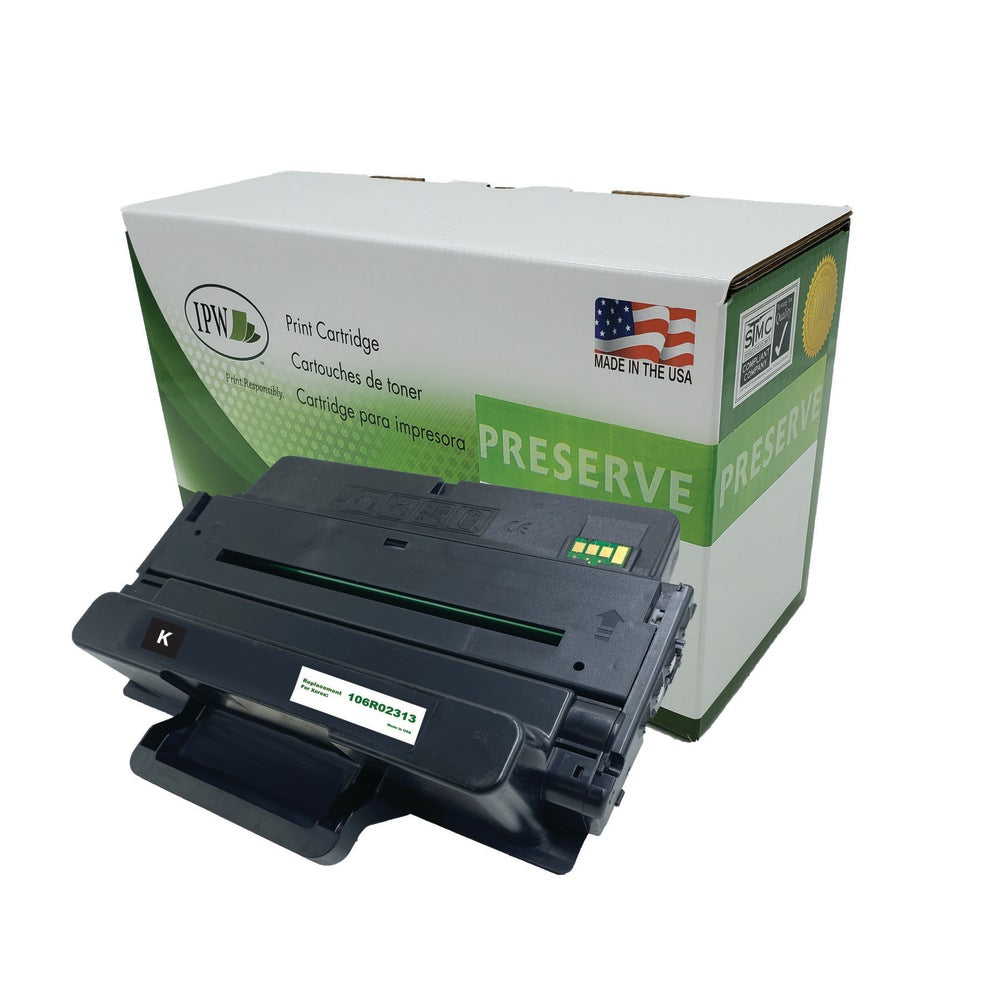 IPW Preserve Remanufactured Black High Yield Toner Cartridge Replacement For Xerox 106R02313, 106R02313-R-O