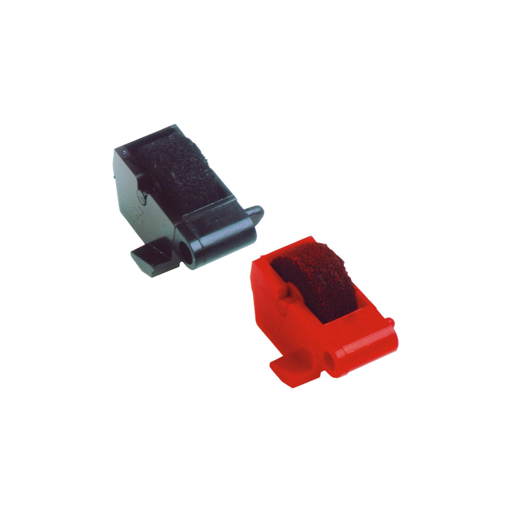 Dataproducts R14772 Black And Red Calculator Ink Rollers, Pack Of 2