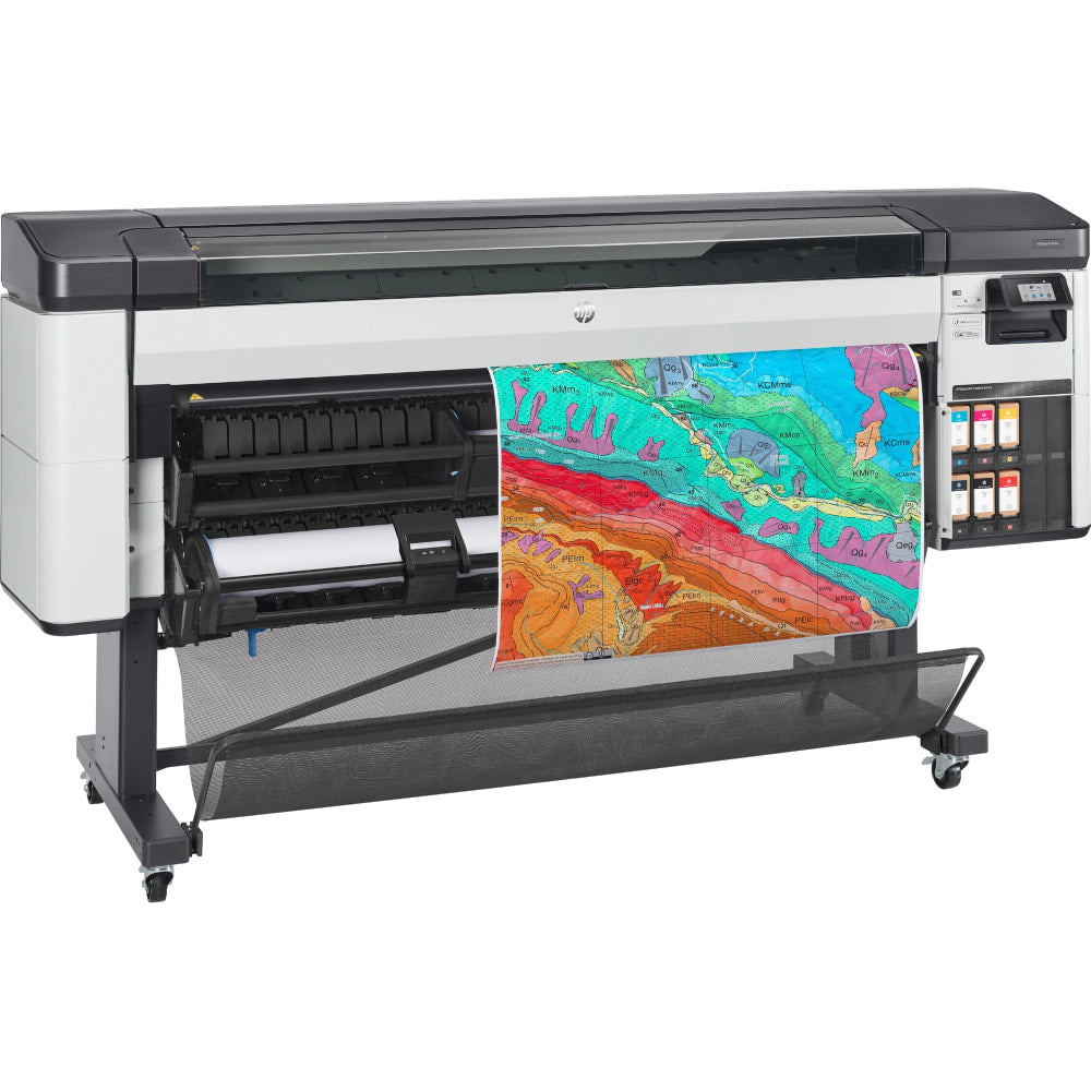 HP Designjet Z6 Inkjet Large Format Printer - 64in Print Width - Color - 6 Color(s) - 1054.9 ft2/h Color Speed - 2400 x 1200 dpi - Ethernet - Plain Paper, Coated Paper, Glossy Paper, Roll Paper