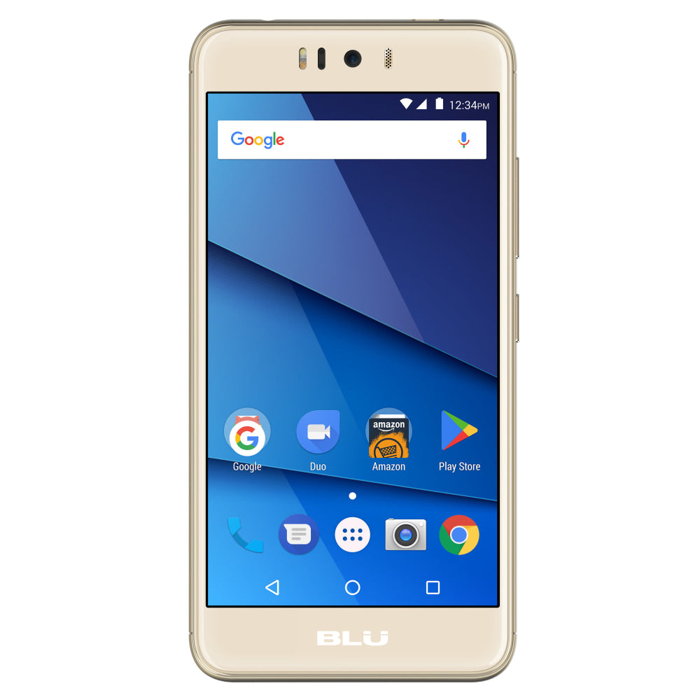 BLU R2 R0171WW Cell Phone, Gold, PBN201294