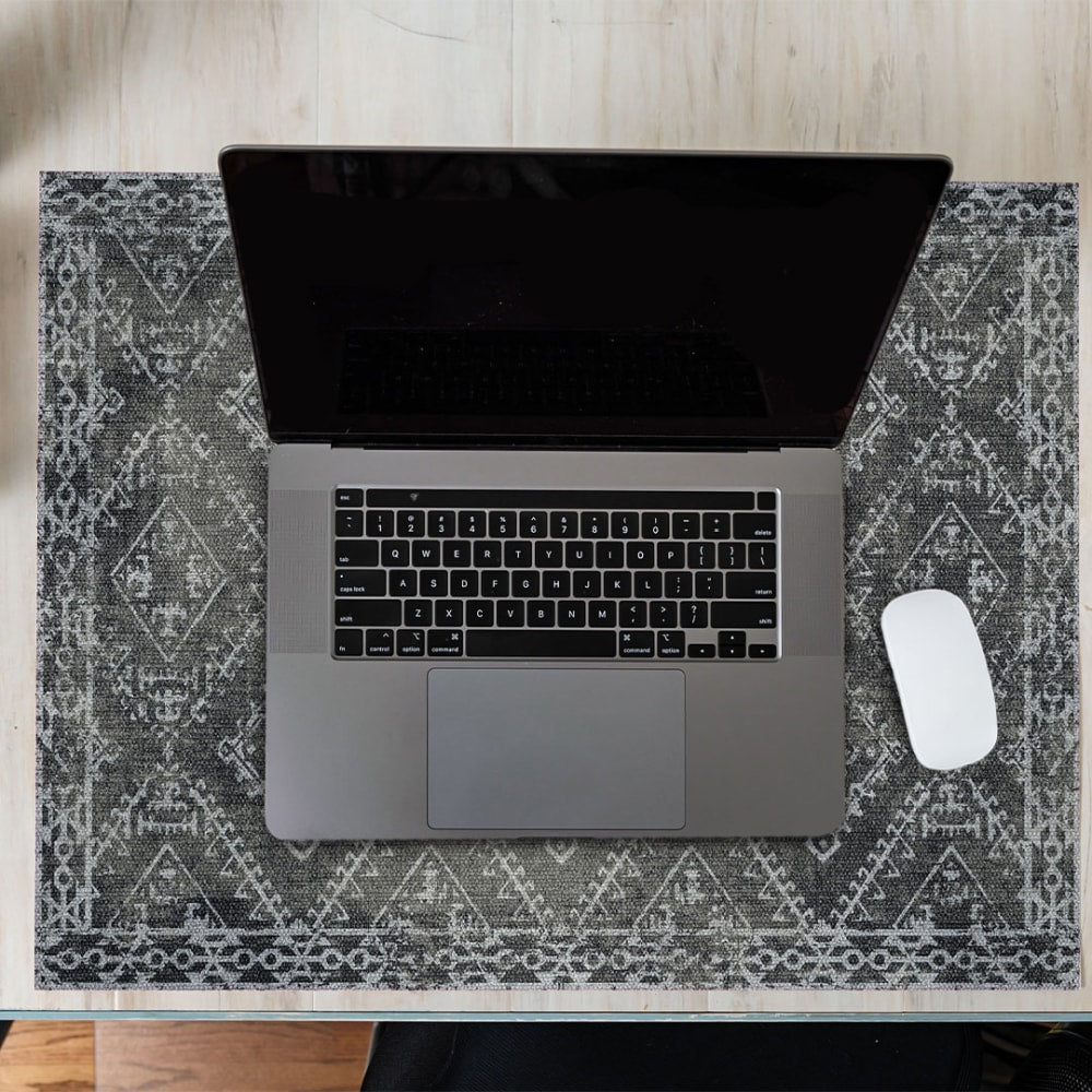 So-Mine McCall Desk Mat, 19-1/2in x 25-3/4in, Charcoal