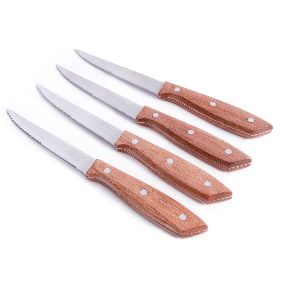 Gibson Home Seward 4-Piece Stainless-Steel Steak Knife Set