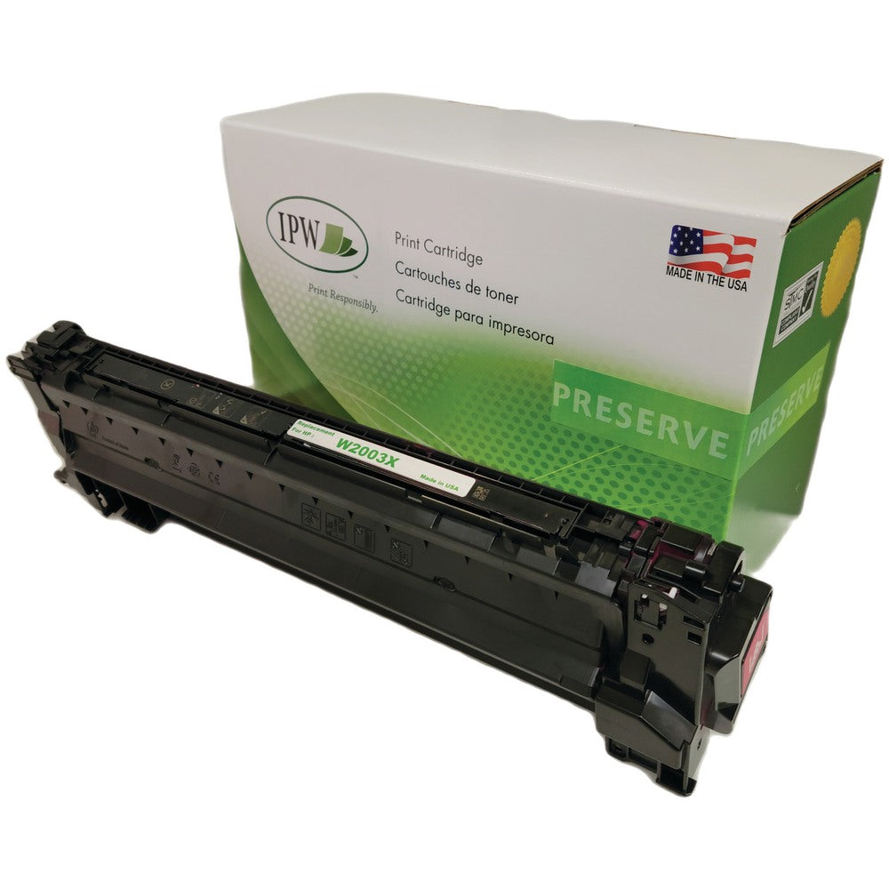 IPW Preserve Remanufactured Magenta High Yield Toner Cartridge Replacement For HP W2003X, W2003XR-ODP