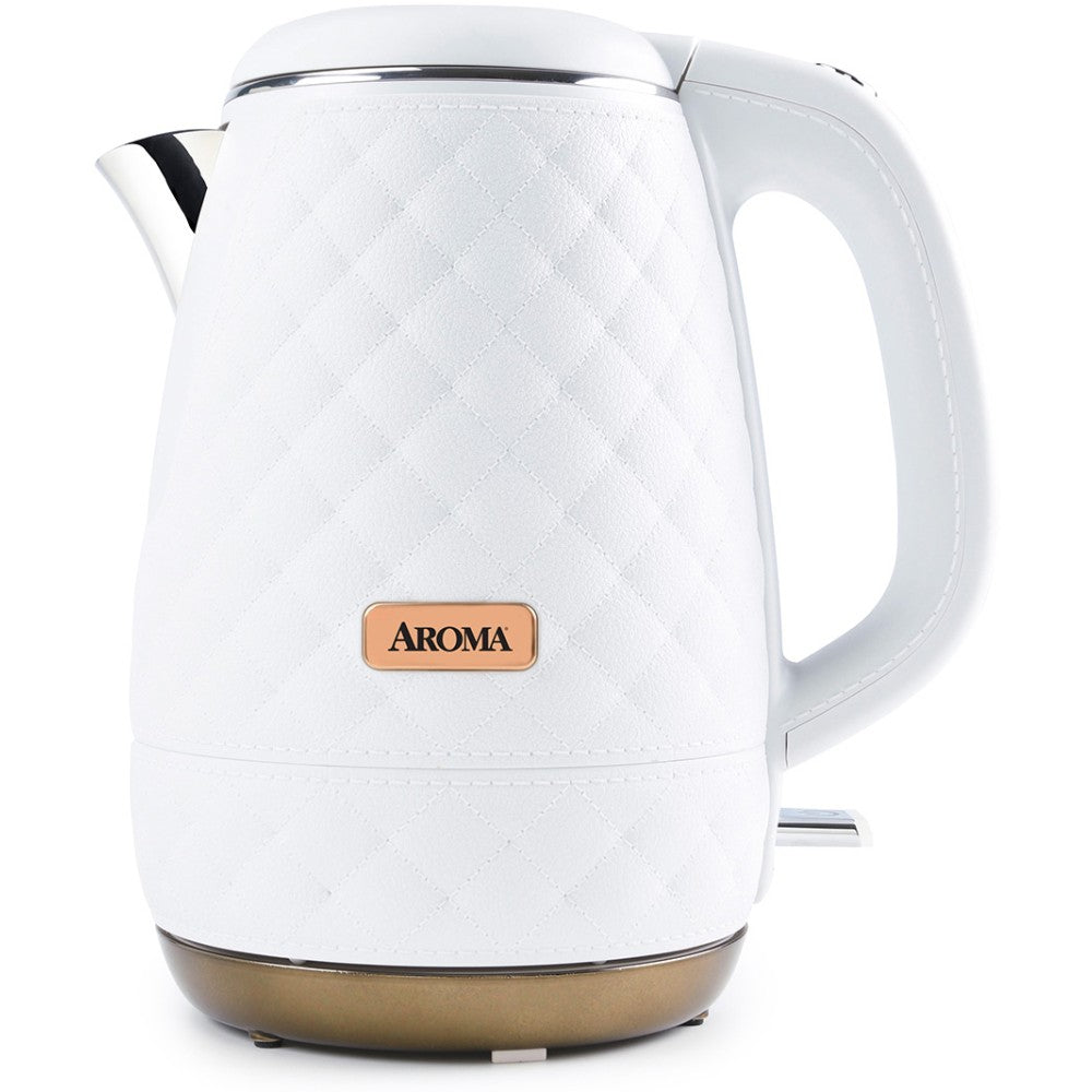 Aroma Professional 1.2 Liter Water Kettle, White