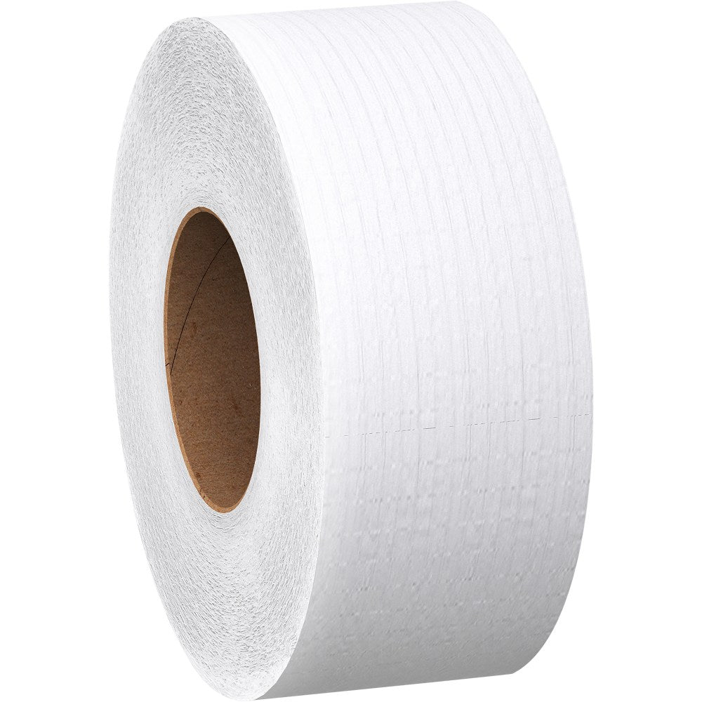 Scott High-Capacity 2-Ply Jumbo Roll Toilet Paper, 25% Recycled, 1000ft Per Roll, Pack Of 12 Rolls